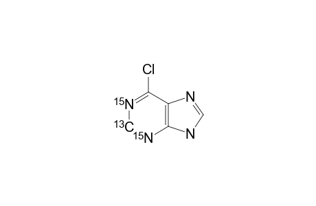 [2-(13)C-1,3-(15)N2]-6-CHLOROPURINE