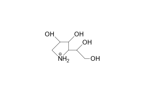 1,4-Dideoxy-1,4-imino-D-gulitol cation