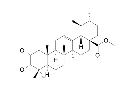 METHYL-2-ALPHA,3-ALPHA-DIHYDROXY-URS-12-EN-28-OATE