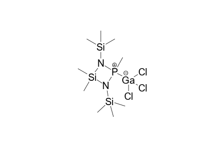 2,4,4-Trimethyl-1,3-bis(trimethylsilyl)-1,3-diaza-2-phospha-4-silacyclobutan-Galliumtrichloride