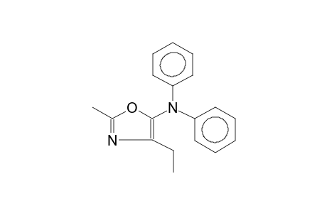 4-Ethyl-2-methyl-N,N-diphenyl-1,3-oxazol-5-amine