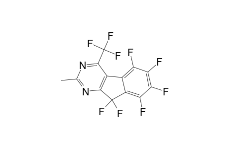 5,6,7,8,9,9-HEXAFLUORO-2-METHYL-4-TRIFLUOROMETHYL-1,3-DIAZAFLUORENE