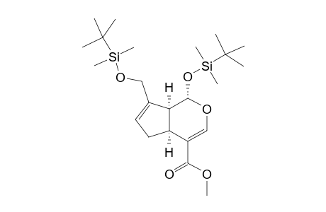 Methyl (1S,5S,9S)-1-(t-Butyldimethylsilyloxy)-8-[(t-butyldimethylsilyloxy)methyl]-2-oxabicyclo[4.3.0]nona-3,7-diene-4-carboxylate