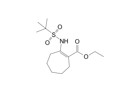 2-(tert-butylsulfonylamino)-1-cycloheptenecarboxylic acid ethyl ester