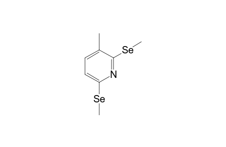 3-Methyl-2,6-bis(methylselenenyl)pyridine