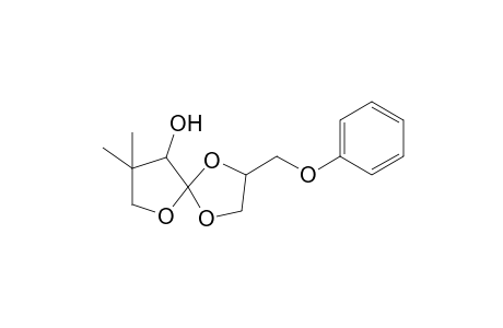 8,8-dimethyl-2-(phenoxymethyl)-1,4,6-trioxaspiro[4.4]nonan-9-ol