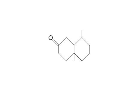 2(1H)-NAPHTHALENONE, OCTAHYDRO-4A,8-DIMETHYL-