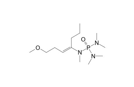 [(7-Methoxy-4-hepten-4-yl)]pentamethyl phosphoric triamide