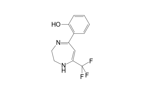 2-[7-(trifluoromethyl)-2,3-dihydro-1H-1,4-diazepin-5-yl]phenol