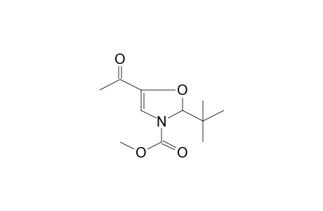 Methyl 5-acetyl-2-tert-butyl-1,3-oxazole-3(2H)-carboxylate