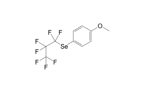 1-[(1,1,2,2,3,3,3-heptafluoropropyl)selanyl]-4-methoxybenzene