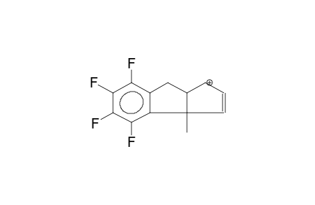 1-METHYL-2,3-TETRAFLUOROBENZO[3.3.0]OCTA-2,7-DIEN-6-YL CATION