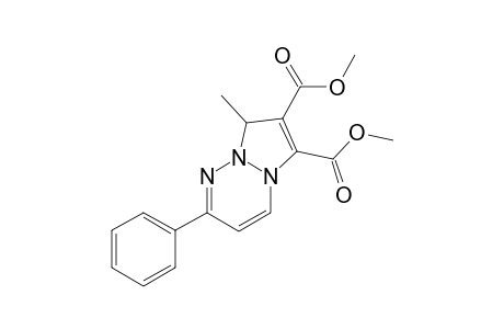 Dimethyl 8-methyl-2-phenylparazolo[2,1-a][1,2,3]triazine-6,7-dicarboxylate