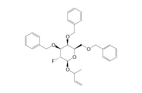 (R/S)-BUT-3-EN-2-YL-3,4,6-TRI-O-BENZYL-2-DEOXY-2-FLUORO-BETA-D-GALACTOPYRANOSIDE;DIASTEREOMER-#1