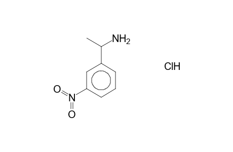 BENZYLAMINE, alpha-METHYL-M-NITRO-, HYDROCHLORIDE