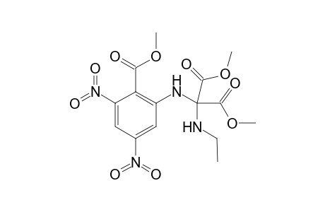 Methyl 2-[N-(dimethoxycarbonyl)(ethylamino)methyl]amino-4,6-dinitrobenzoate