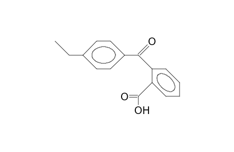 o-(p-ethylbenzoyl)benzoic acid