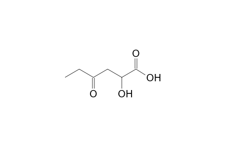 2-Hydroxy-4-oxohexanoic acid