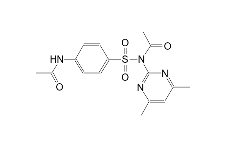 acetamide, N-[4-[[acetyl(4,6-dimethyl-2-pyrimidinyl)amino]sulfonyl]phenyl]-