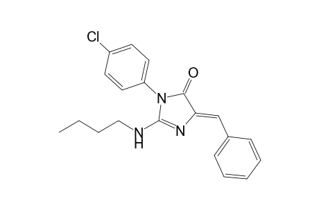 5-Benzylidene-2-(butylamino)-3-(p-chlorophenyl)-4H-imidazolin-4-one