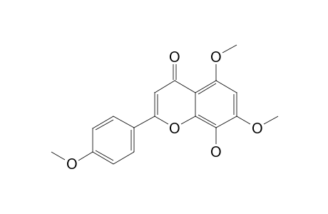 8-HYDROXY-5,7,4'-TRIMETHOXYFLAVONE