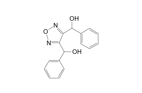 Bis[.alpha.-hydroxybenzyl]furazan