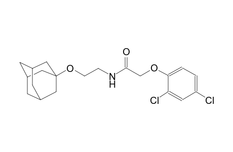 N-[2-(1-adamantyloxy)ethyl]-2-(2,4-dichlorophenoxy)acetamide