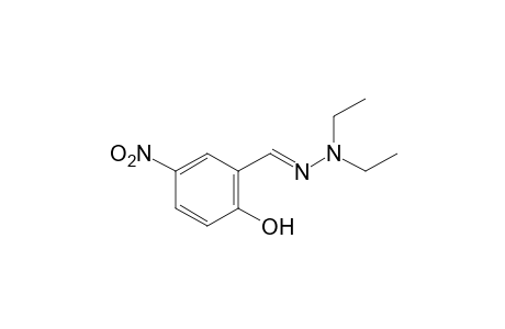 5-nitrosalicylaldehyde, diethylhydrazone