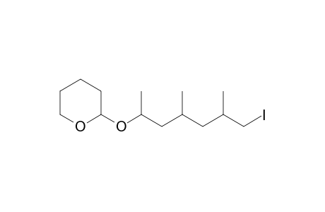 2-(6-Iodo-1,3,5-trimehylhexyloxy)tetrahydropyran