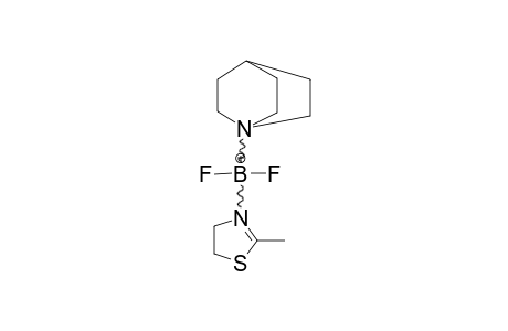 (1,5-DIAZABICYCLO-[4,3,4]-NON-5-ENE)-(2-METHYL-2-THIAZOLINE)-DIFLUORO-BORON-CATION