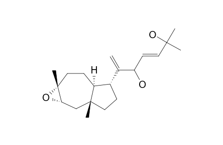 (6R*,9R*,10S*)-3-ALPHA,4-ALPHA-EPOXYSPHENOLOBA-13(14),16E-DIEN-15,18-DIOL