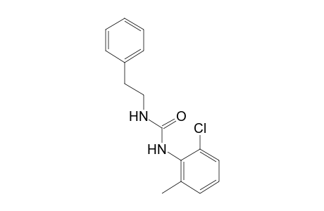 1-(6-chloro-o-tolyl)-3-phenethylurea