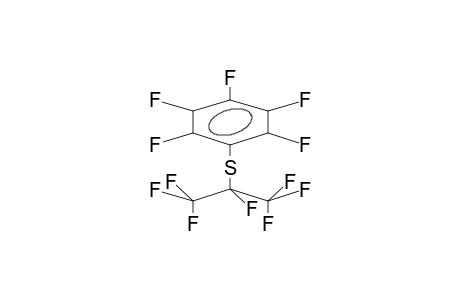 PENTAFLUOROPHENYL HEPTAFLUOROISOBUTYL SULPHIDE