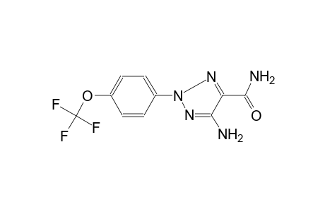 2H-1,2,3-Triazole-4-carboxamide, 5-amino-2-(4-trifluoromethoxyphenyl)-