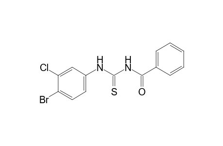 1-benzoyl-3-(4-bromo-3-chlorophenyl)-2-thiourea