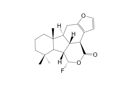 21-ALPHA-FLUORO-7-NORVOUACAPANO-17-BETA,21-ALPHA-LACTONE