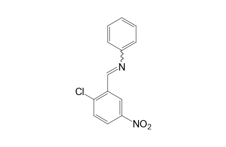 N-(2-Chloro-5-nitrobenzylidene)aniline