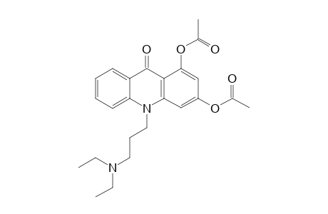 10-[3-(DIETHYL-AMINO)-PROPYL]-9-OXO-9,10-DIHYDRO-ACRIDINE-1,3-DIYL-DIACETATE