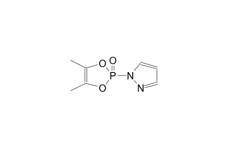 2-PYRAZOLO-2-OXO-4,5-DIMETHYL-1,3,2-DIOXAPHOSPHOLE