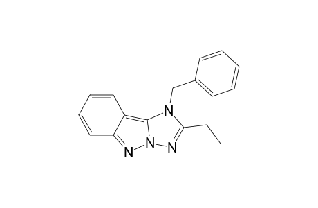 2-ETHYL-1-BENZYL-1H-1,2,4-TRIAZOLO-[2,3-B]-INDAZOLE