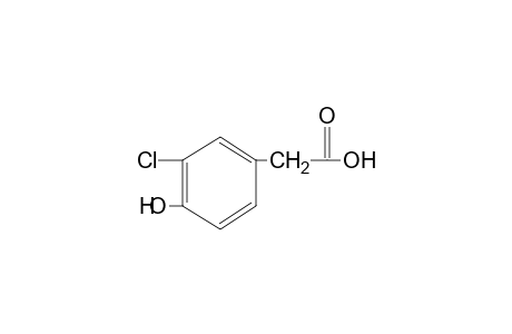 3-Chloro-4-hydroxyphenylacetic acid