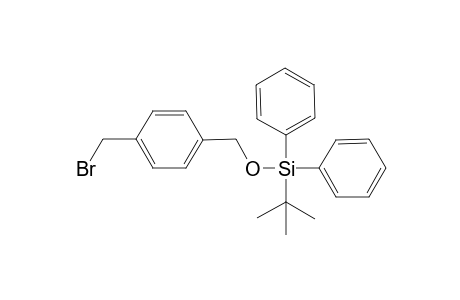 1-(Bromomethyl)-4-[(t-butyl)diphenylsilyloxy]methyl}benzene