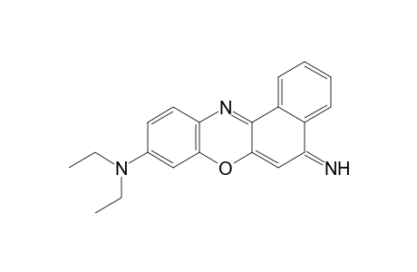 N,N-Diethyl-5-imino-5H-benzo[a]phenoxazin-9-amine