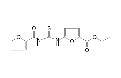 5-[3-(2-FUROYL)-2-THIOUREIDO]-2-FUROIC ACID, ETHYL ESTER