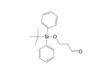 3-(TERT.-BUTYLDIPHENYLSILANYLOXY)-PROPANAL