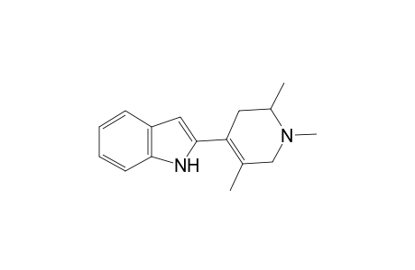 2-(1,2,5-Trimethyl-1,2,3,6-tetrahydro-4-pyridinyl)-1H-indole