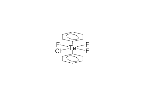 TRANS-DIPHENYLTELLURIUM TRIFLUORIDE CHLORIDE