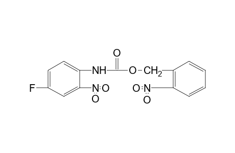 4-fluoro-2-nitrocarbanilic acid, o-nitrobenzyl ester