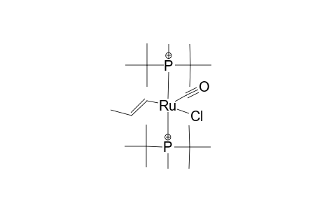 Carbonyl(chloro)bis(di-tert-butylmethylphosphane)(E-2-methylvinyl)ruthanium