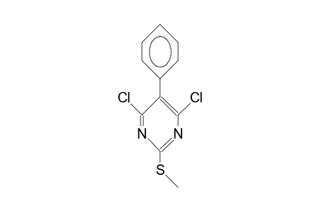 4,6-Dichloro-2-methylthio-5-phenyl-pyrimidine